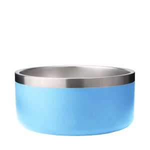 Nunbell Double Wall Stainless Steel Premium Blue fémtál 1000ml